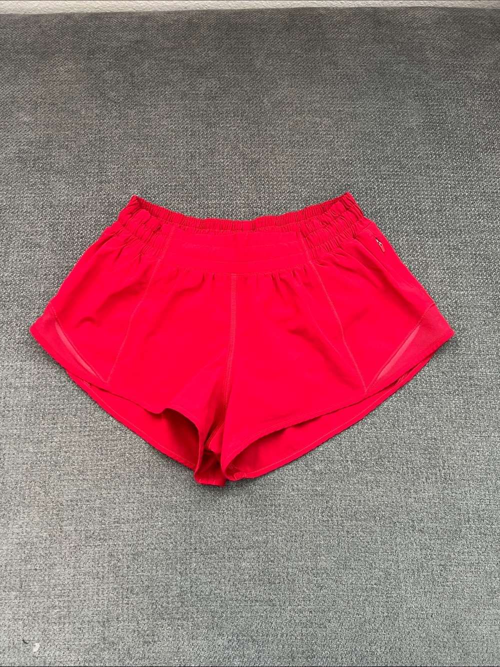 lululemon athletica Hot red Athletic Shorts